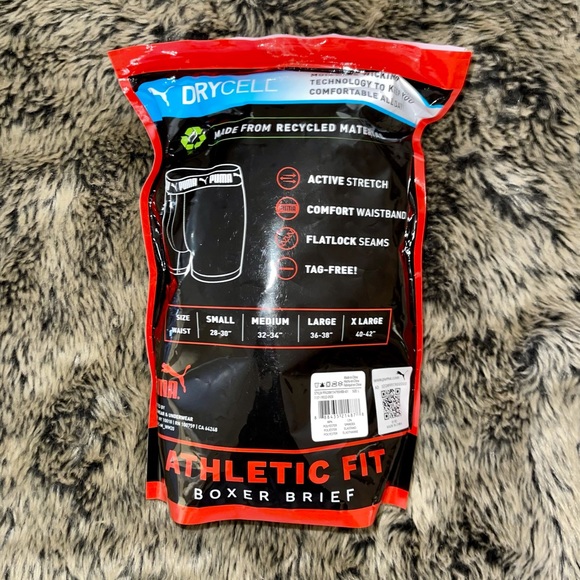 Men’s Puma Athletic For Boxer Brief 3 pk - Size L - Picture 2 of 4